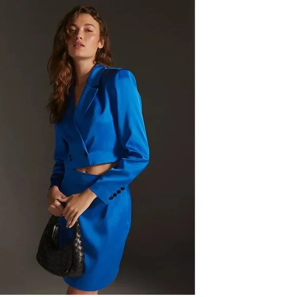 Mare Mare x Anthropologie Blazer Top & Mini Skirt Set - Picture 1 of 8